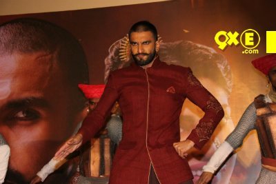 ranveer singh at bajirao mastani song launch