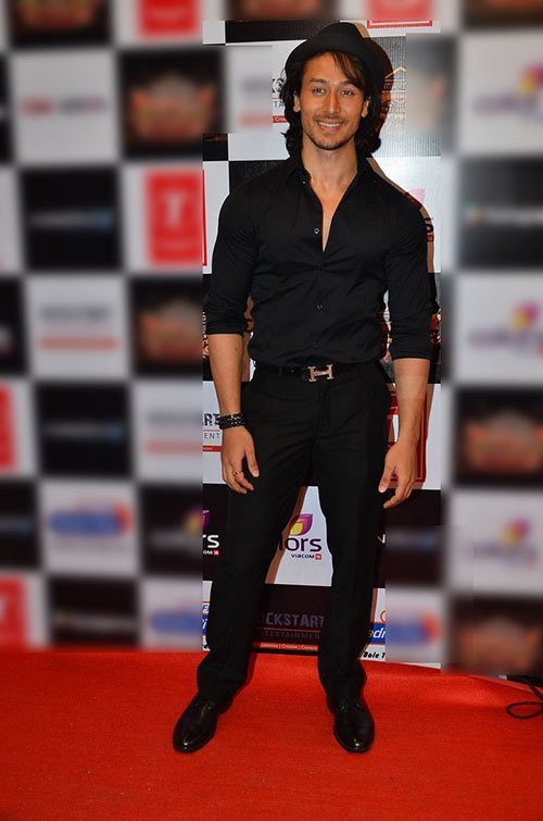 tiger shroff at an musical event