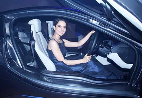 kangana ranaut at bmw event