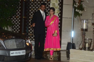 akshay kumar twinkle khanna at ambani s party