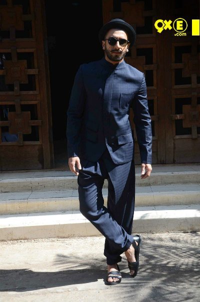 ranveer singh in arjun saluja outfit