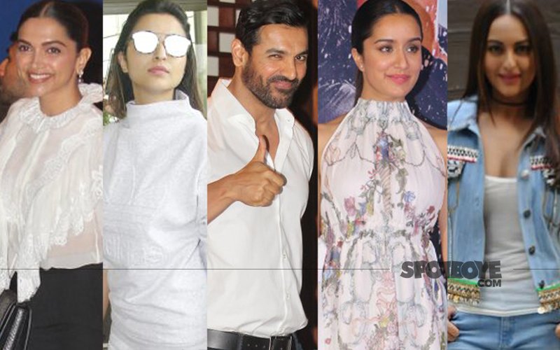 STUNNER OR BUMMER: Deepika Padukone, Parineeti Chopra, John Abraham, Shraddha Kapoor Or Sonakshi Sinha?