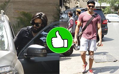 ranveer and farhan spotted