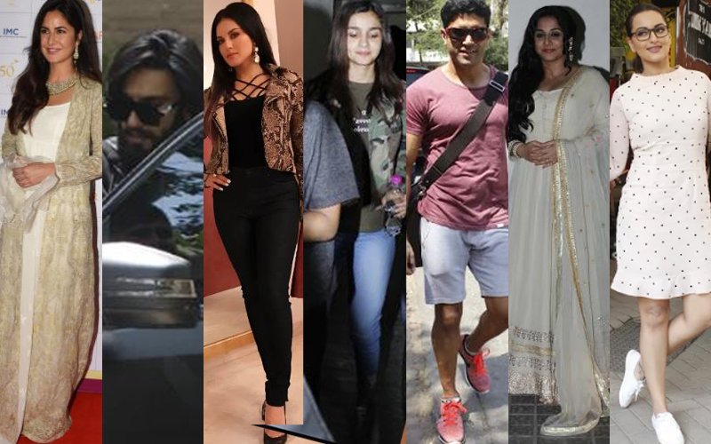 STUNNER OR BUMMER: Katrina Kaif, Ranveer Singh, Sunny Leone, Alia Bhatt, Farhan Akhtar, Vidya Balan Or Sonakshi Sinha?