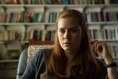 Amy Adams in a still from the movie Arrival