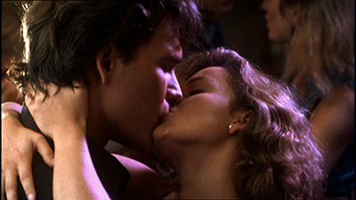 kiss scene in dirty dancing