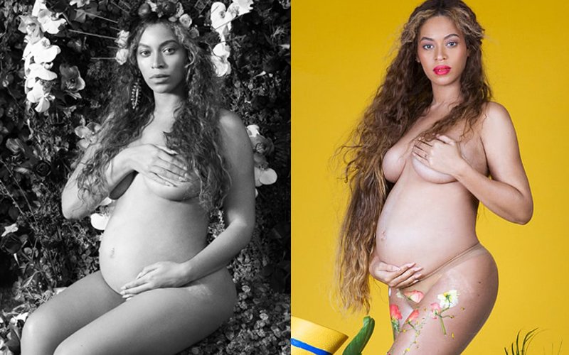 HOT and SEXY Beyonce Does A NUDE Pregnancy Photo Shoot!