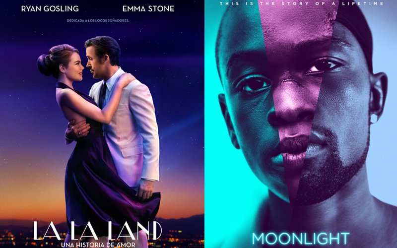 OSCAR 2017 BLUNDER: La La Land Announced As The Best Film Instead of Moonlight!