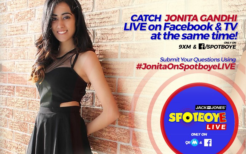 SPOTBOYE LIVE: SpotboyE Salaam Winner Jonita Gandhi Live On Facebook And 9XM!