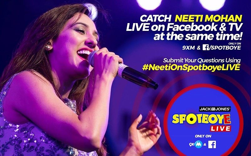SPOTBOYE LIVE: Talent Unlimited Neeti Mohan Live On Facebook And 9XM!