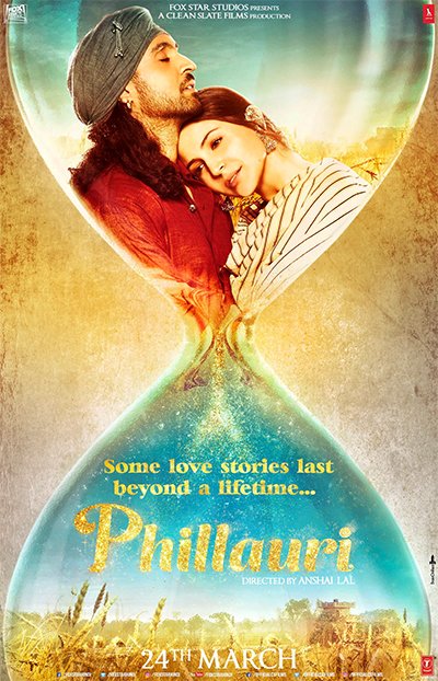 phillauri poster anushka sharma and diljit dosanj