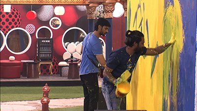 gaurav and manveer in a task