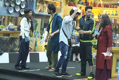 swami om pisses off house mates bigg boss 10