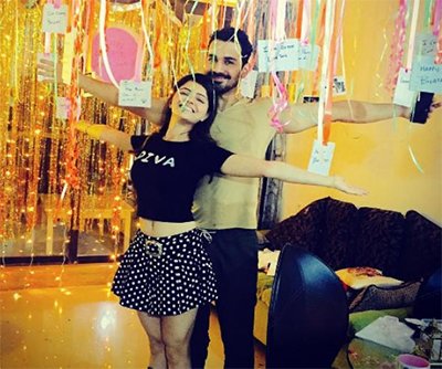 abhinav shukla and actress rubina dilaik in love