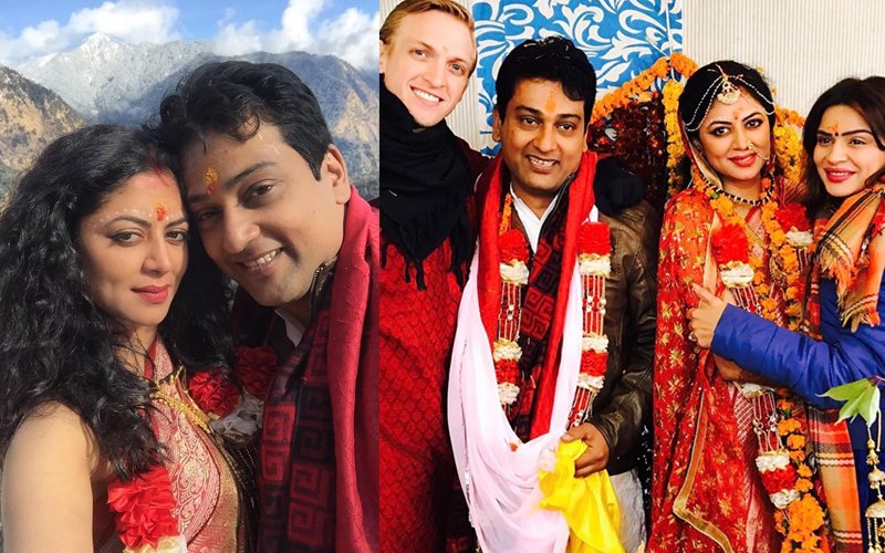 JUST MARRIED: Kavita Kaushik Ties The Knot In The Mountains