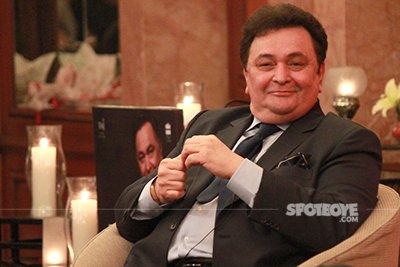 rishi kapoor at his book launch