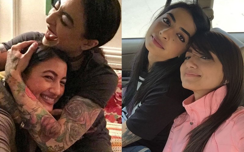 Girlfriends VJ Bani and Gauahar Khan Get Too Close To Each Other