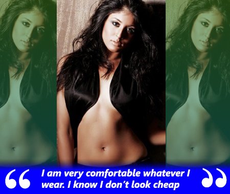 kritika kamra is confident of her looks