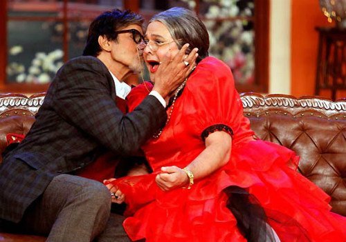 amitabh bachchan and dadi on cnwk