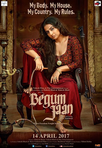 vidya balan in begum jaan poster