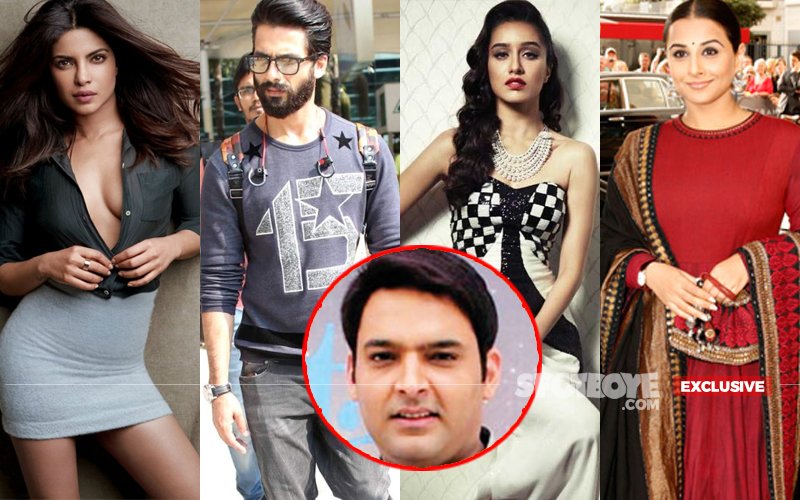 Kapil Sharma Wasted 23 Hours With Priyanka, Shahid, Shraddha, Vidya