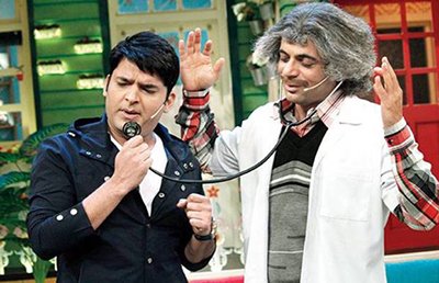 kapil sharma and sunil grover in the kapil sharma show