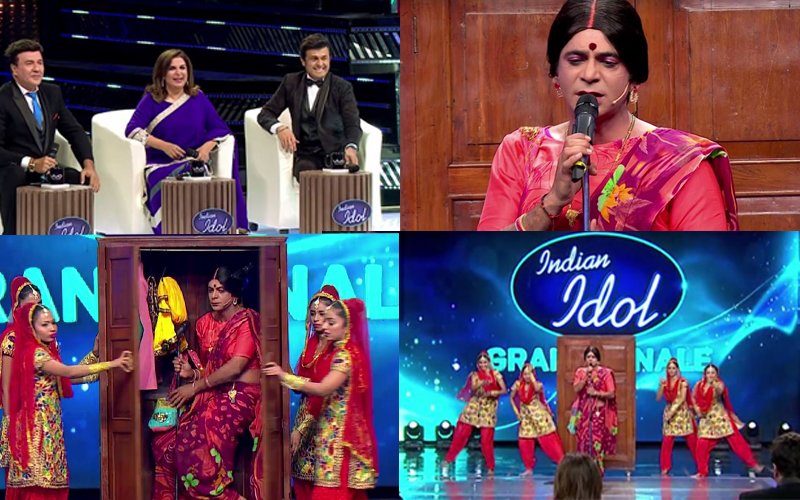 WATCH: Sunil Grover Aka Rinku Bhabhi Killing It At Indian Idol 9 Grand Finale