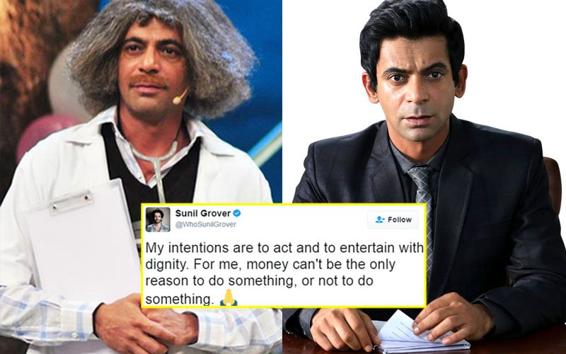Sunil Grover’s Indirect Message To Kapil Sharma: Dignity Is More Important Than Money