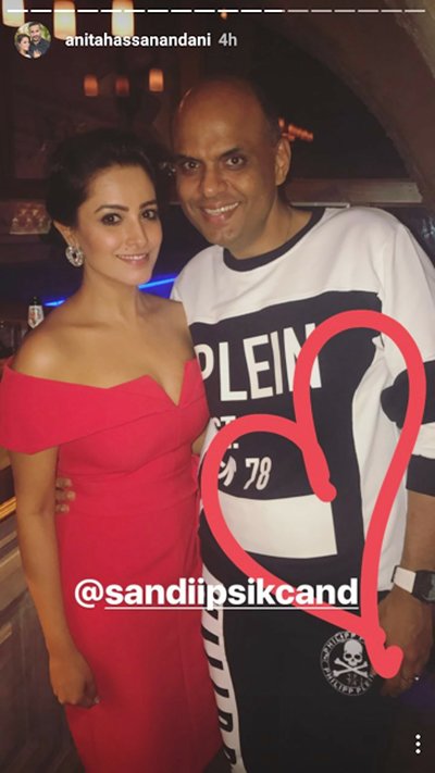 anita hassanandani birthday