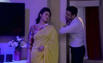 Raman and Ishita romantic scene in Yeh Hai Mohabbatein