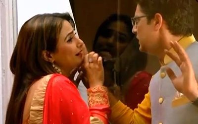 Naitik and Akshara in Yeh Rishta Kya Kehlata Hai