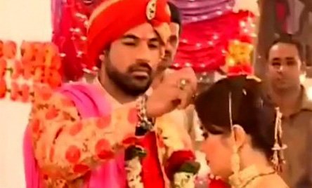 jaggi aka ahem and gopi weeding saath nibhana saathiya