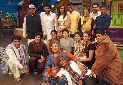 dangal sisters geeta and babita phogat at the kapil sharma show