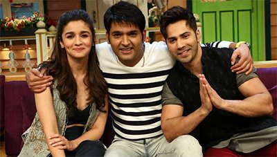 alia and varun on kapil sharma show badrinath ki dulhania