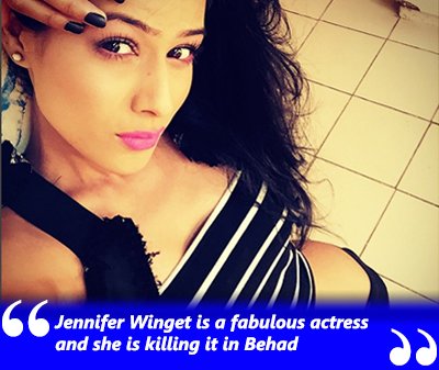 jennifer winget is a fabulous actresses and she is killing it in behad nia sharma