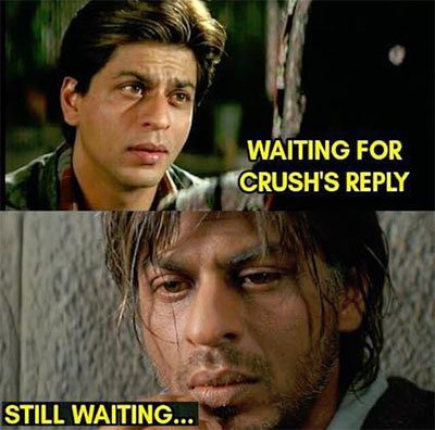 waiting for crush reply still waiting