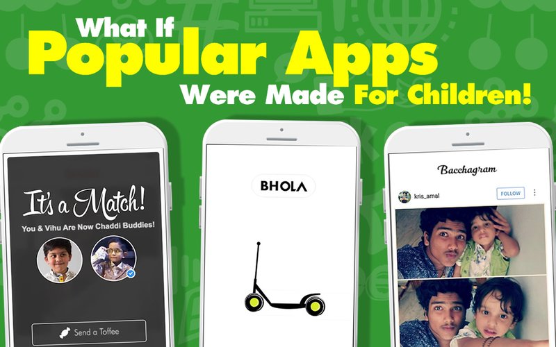 VIDEO: What If Popular Apps Were Made For Children!