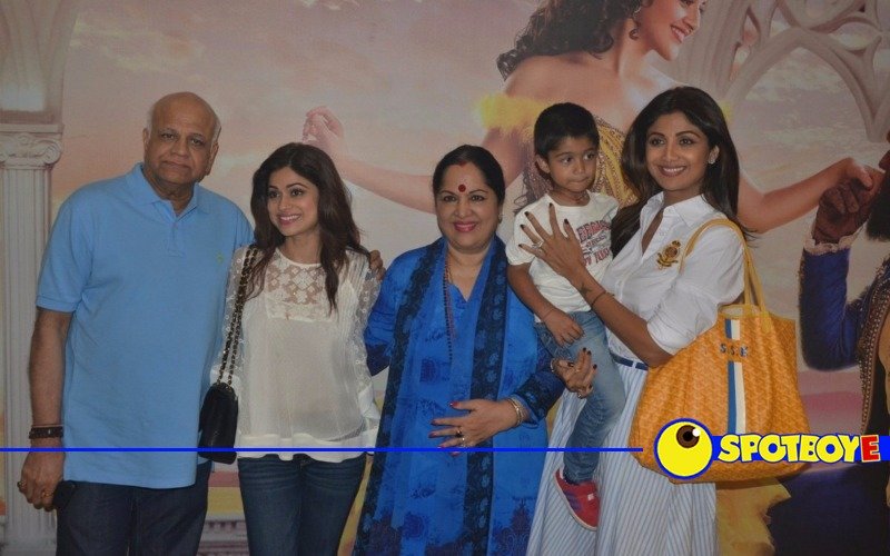 Shilpa Shetty and family had a musical Sunday outing