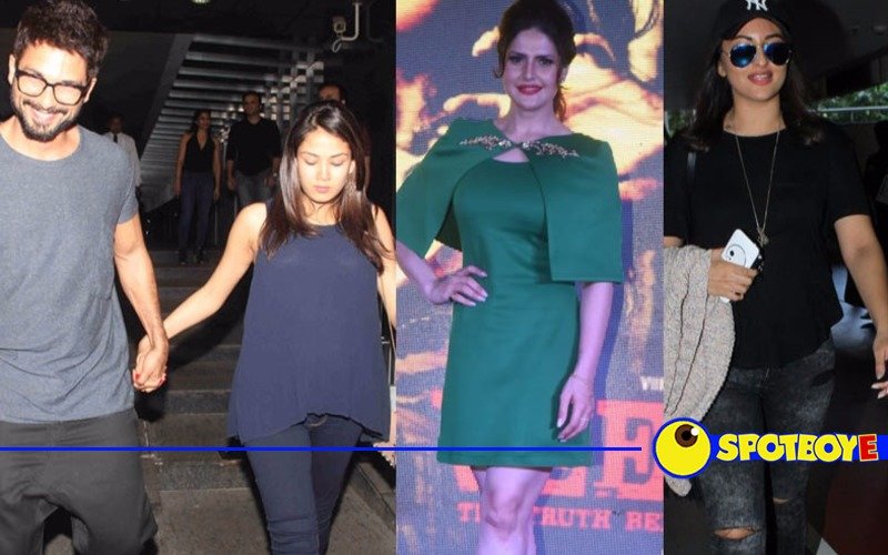 Celebs Spotted Over The Weekend