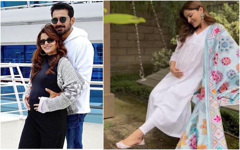Rubina Dilaik Flaunts Baby Bump For The First Time Post Her Pregnancy Announcement! Actress Look Simply Adorable In This White Anarkali Suit - WATCH VIDEO