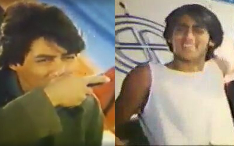 Watch: When Salman faced the camera for the first time!