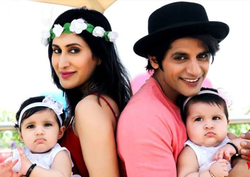 karanvir bohra with his family