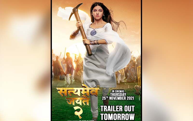 Satyameva Jayate 2: New Poster Of The John Abraham-Starrer Features Its Leading Lady, Divya Khosla Kumar
