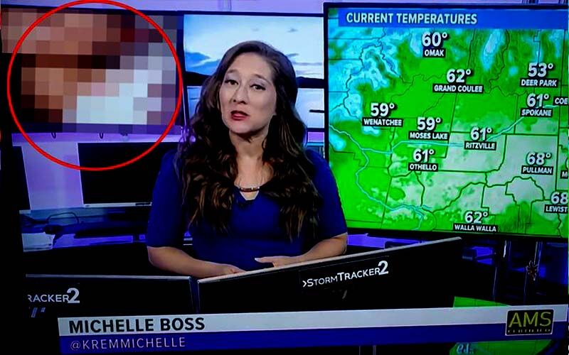 Tv News - Porn Clip Played For 13 Seconds In A Weather Report ; Viewers Of Washington  Based KREM TV Channel Raise Complaints