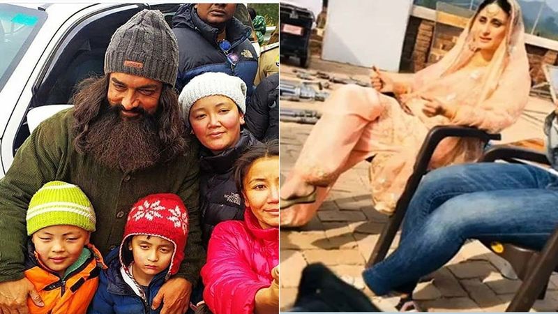 Laal Singh Chaddha LEAKED Pics: Aamir Khan And Kareena Kapoor Khan Are Unrecognisable In Their Latest Avatar