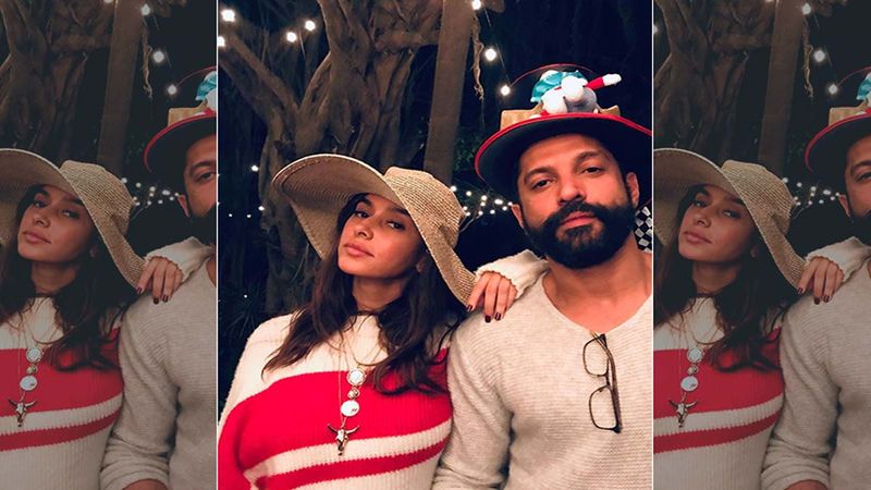 Farhan Akhtar And Shibani Dandekar Send Out Christmas Gifts Officially As A Couple; Gift Box Carries Their Name Tags