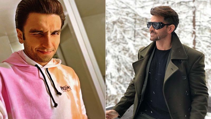 After Deepika Padukone It Is Hubby Ranveer Singh Who Is Drooling Over Hrithik Roshan; Find Out Why