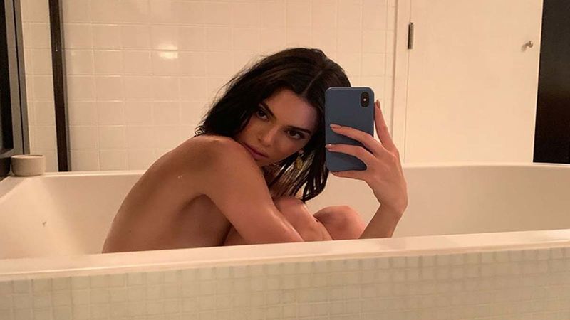 Kendall Jenner Kills Her Boredom By Posting Nude And Semi-Nude Bikini Pics