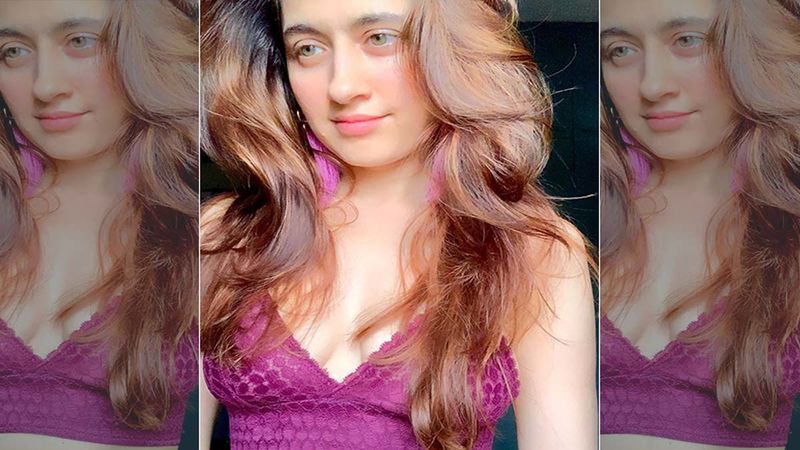 Sanjeeda Shaikh Looks Hot In A Purple Lacy Lingerie; Fans Flood Her Comment Section With Heart And Fire Emojis