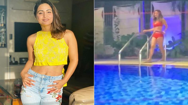 Hina Khan's BTS Video In A Bikini From Her Bollywood Debut Movie Hacked Is Setting The Temperature High